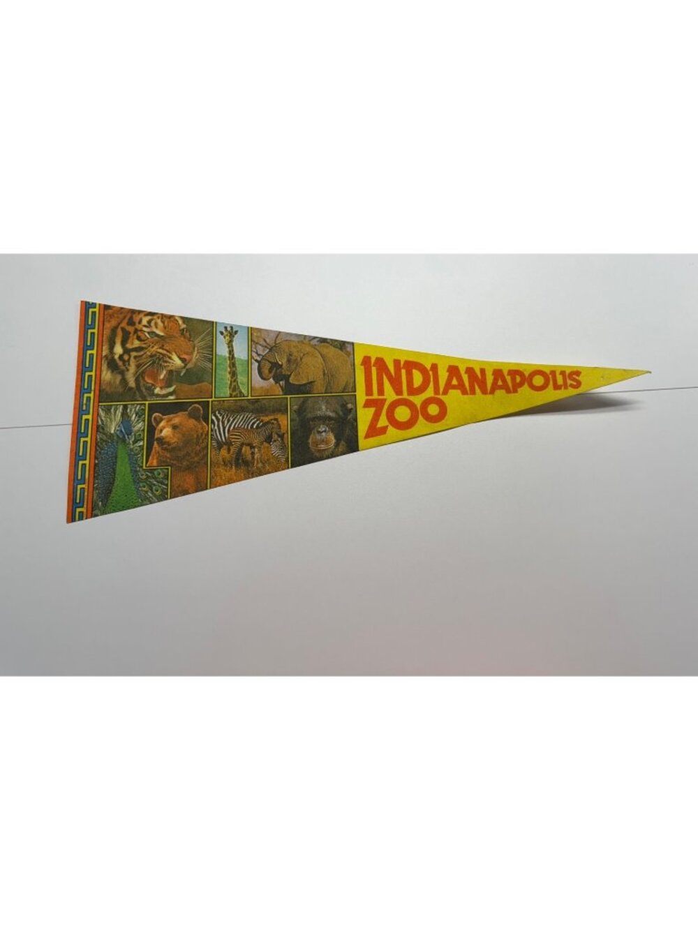 Vintage Indianapolis zoo pennant